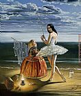 Michael Cheval Secrets of Mastery painting
